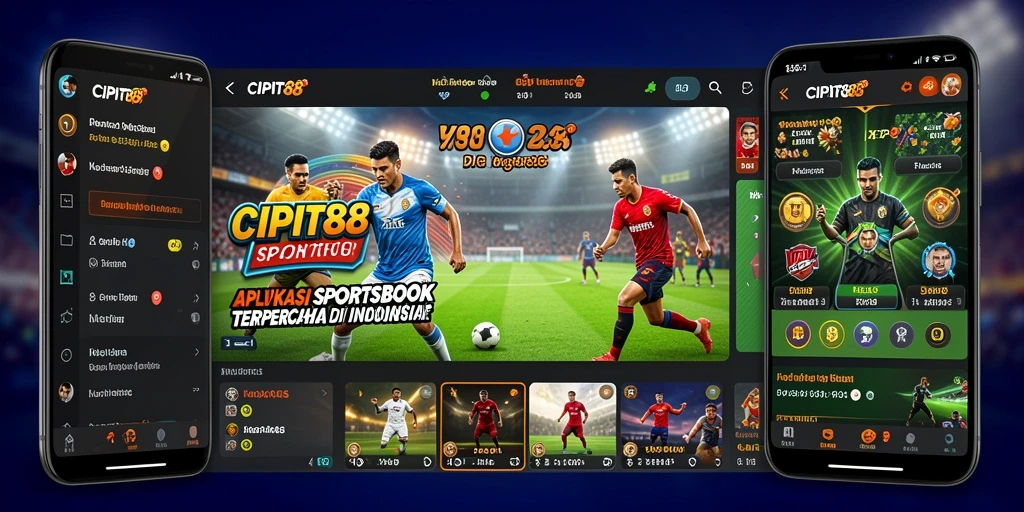 Tampilan gameplay Sportsbook di aplikasi CIPIT88 yang menarik.