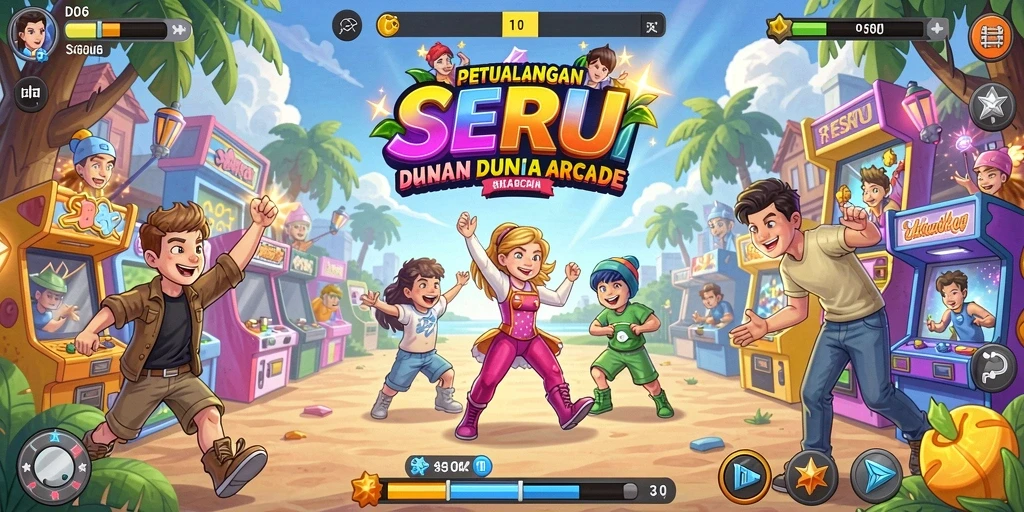 Tampilan menarik dari gameplay D06 yang penuh aksi menyeru.