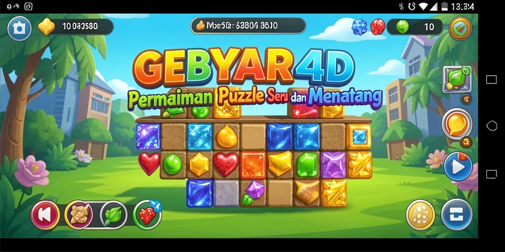 Screenshot GEBYAR4D menampilkan gameplay yang menarik dan menantang.