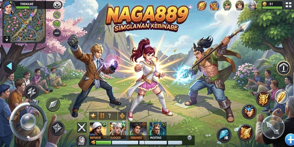 Tampilan gameplay yang mengasyikkan dalam NAGA889, siap untuk dieksplorasi.