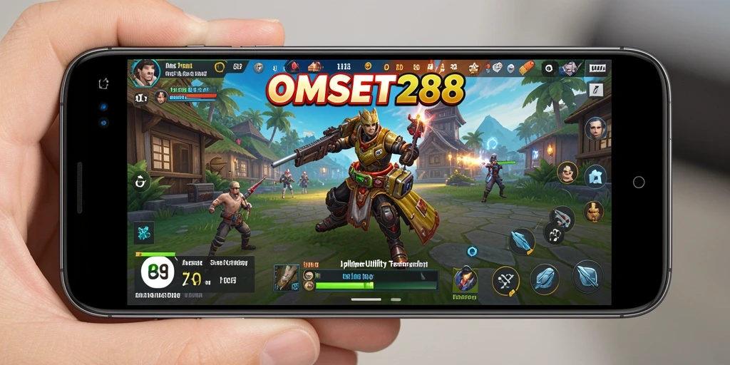 Tampilan intuitif dari OMSET288 untuk mengelola tugas harian.