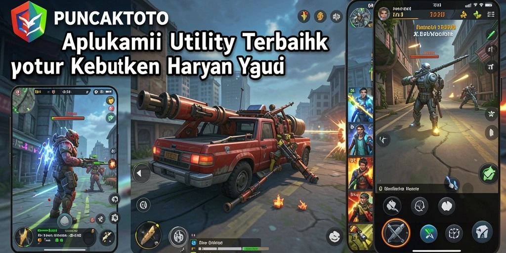 Tampilan antarmuka PUNCAKTOTO yang sederhana dan informatif.