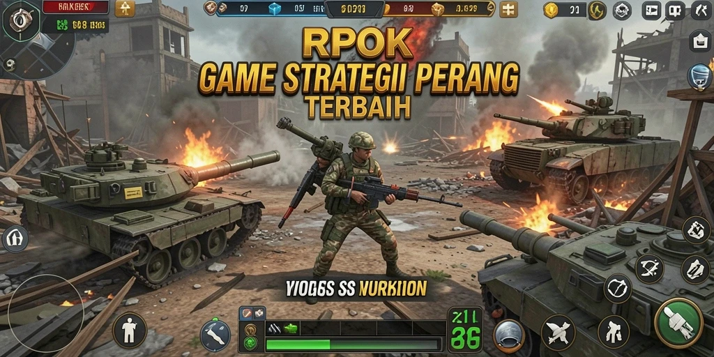 Tampilan gameplay RPOK yang mendebarkan dan strategis.
