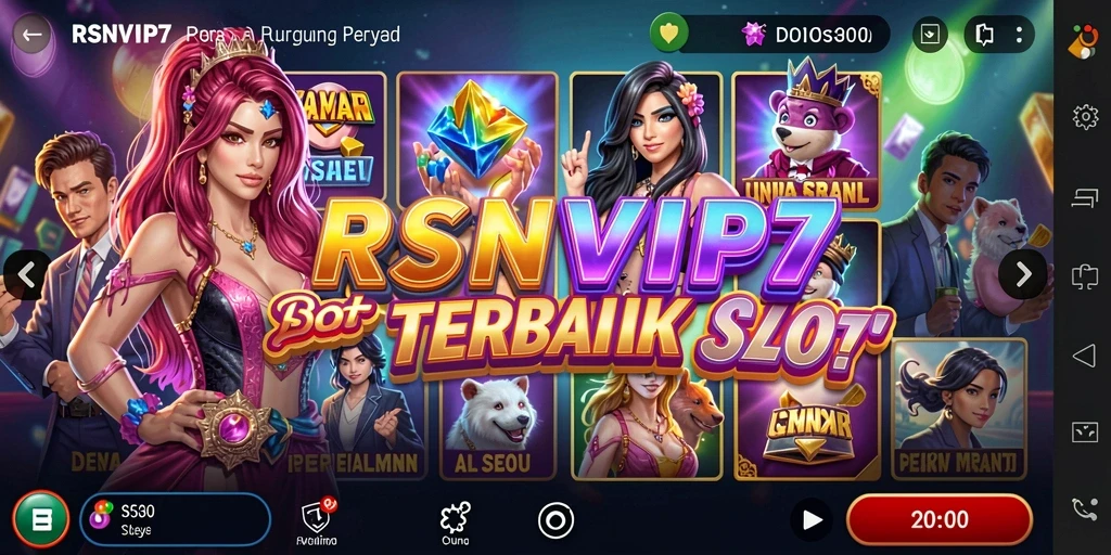 Tampilan gameplay RSNVIP7 yang menarik dan penuh warna.