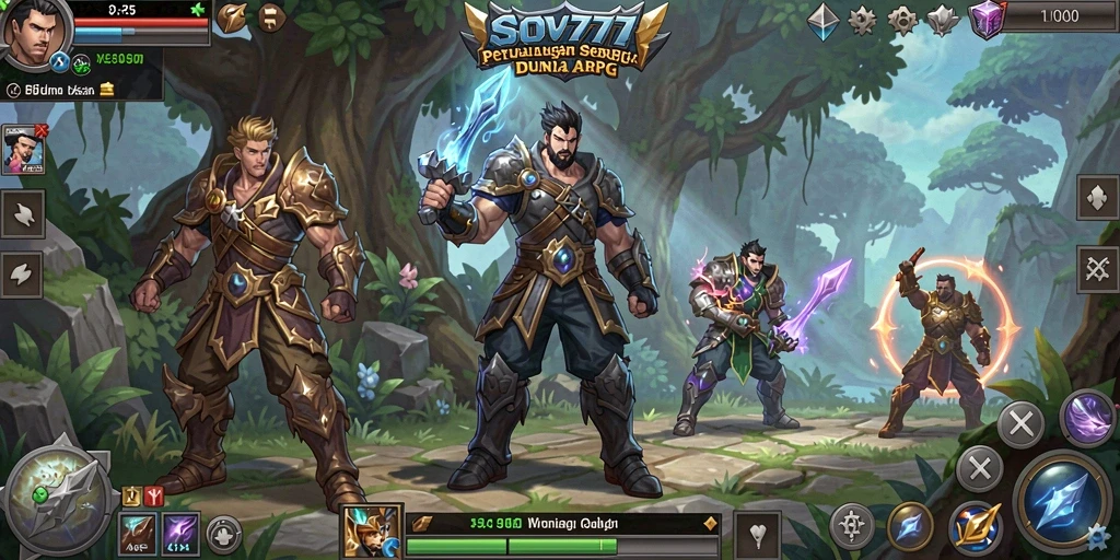 Gameplay ARPG seru dalam SOV777 yang mengasyikkan.