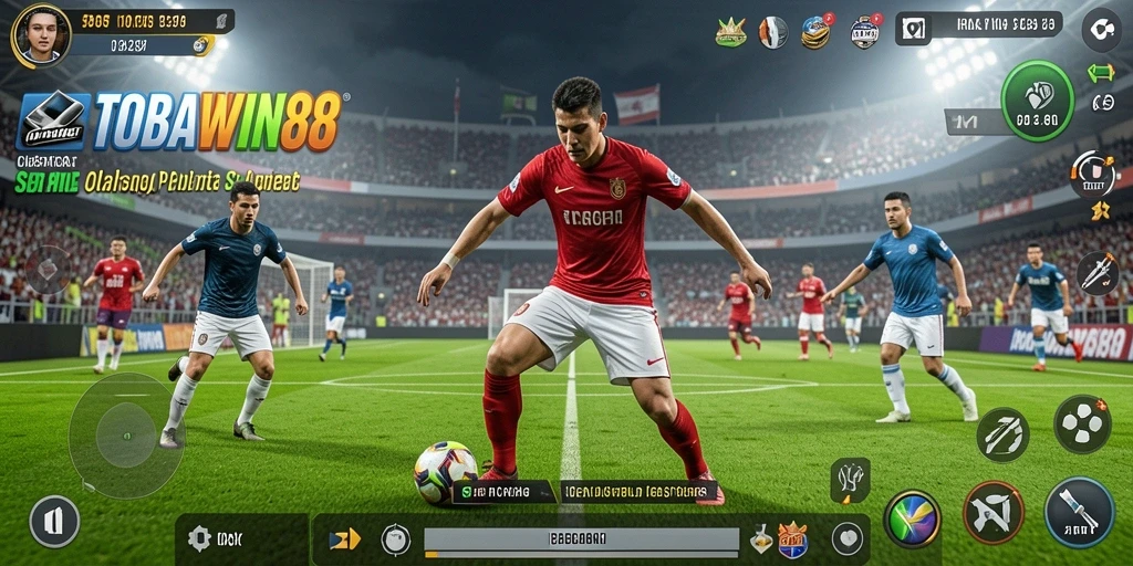 Tampilan menarik dari gameplay TOBAWIN88 di dunia olahraga.